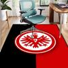 Eintracht Frankfurt Muster Teppich, Innen-/Außenmatte, für Picknick, Spielzimmer, Schlafzimmer, Büro, Wohnzimmer, Heimdeko Teppich, Geburtstagsgeschenk