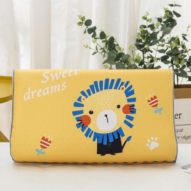 

Подушка из латекса Готовый продукт Летняя домашняя студенческая латексная подушка Мультяшная натуральная латексная подушка Latex core 27 * 44/6 + 6cm