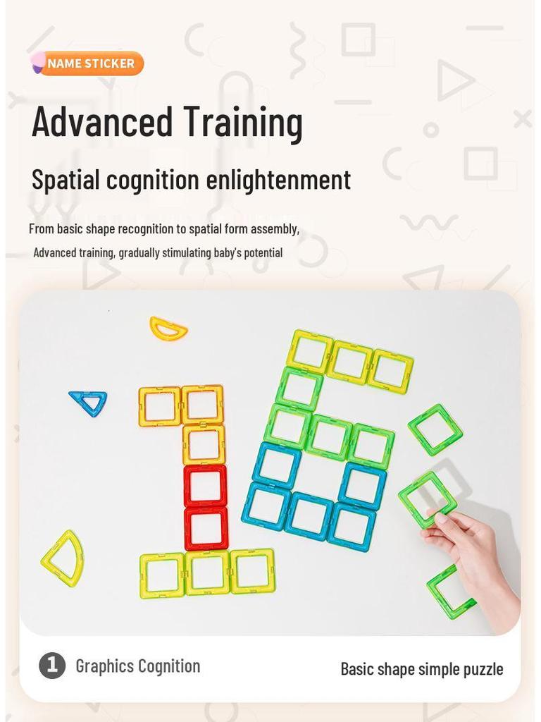 Large Magnetic Quran Tiles: Children's Educational Building Blocks Set for Boys and Girls – Strong Magnetic Stickers for Construction and Learning.