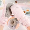 Winter Warm Ski Gloves Waterproof Anti Slip Windproof Thermal Fleece Lining Snow Gloves for Outdoor Sports Anti-skid Mittens