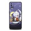 Cute Genshin impact xiao Phone Case For OnePlus Nord CE 2 9 8 7 7T 10 Pro 9RT 9R 8T Nord N100 N200 N10 5G Silicone Black Cover