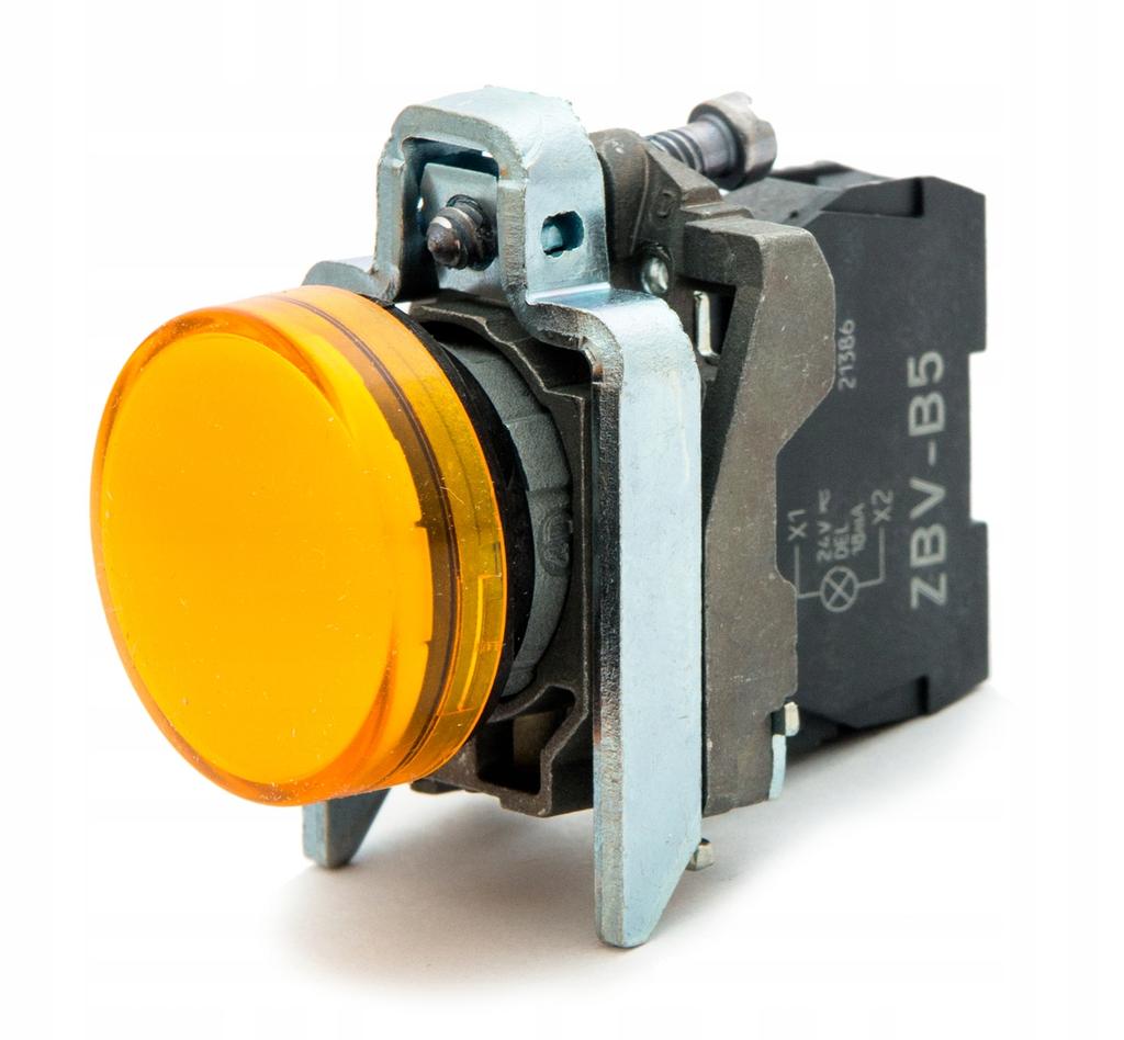 LED INDICATOR 24V YELLOW