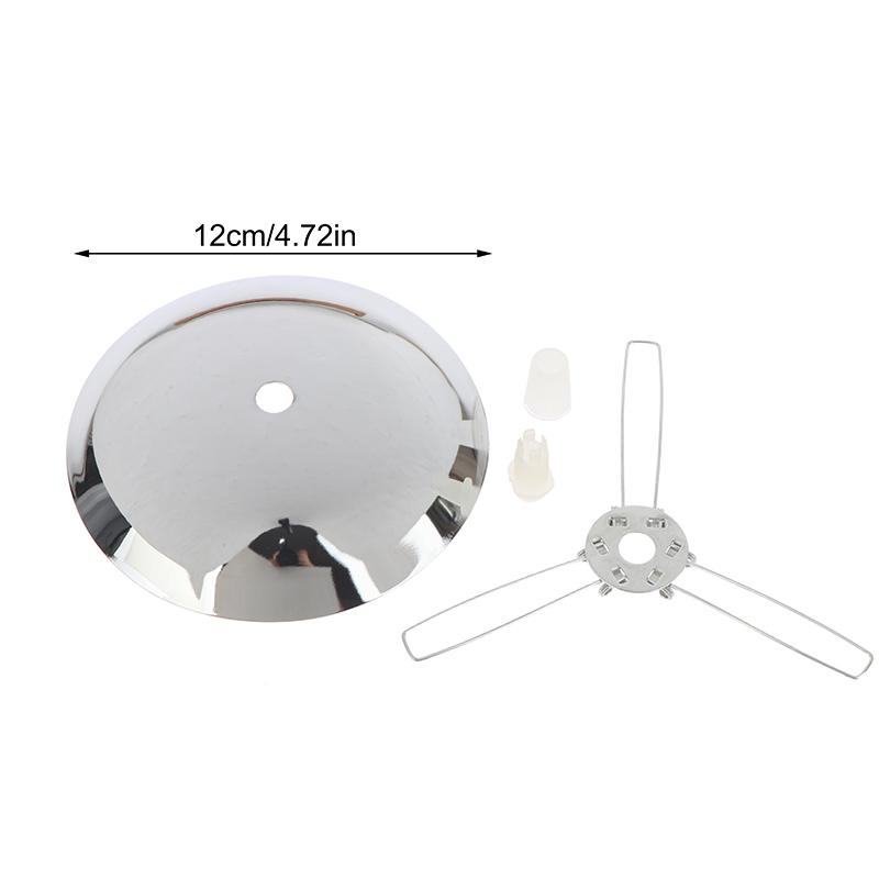 1 Set Flying Saucer Arc Cover Tray Pendant Lamp Ceiling Lamp Accessories Three Forks Fixing Spring + Tension Head