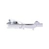 Yierda Pug Dog Tie Clip for Men, Silver