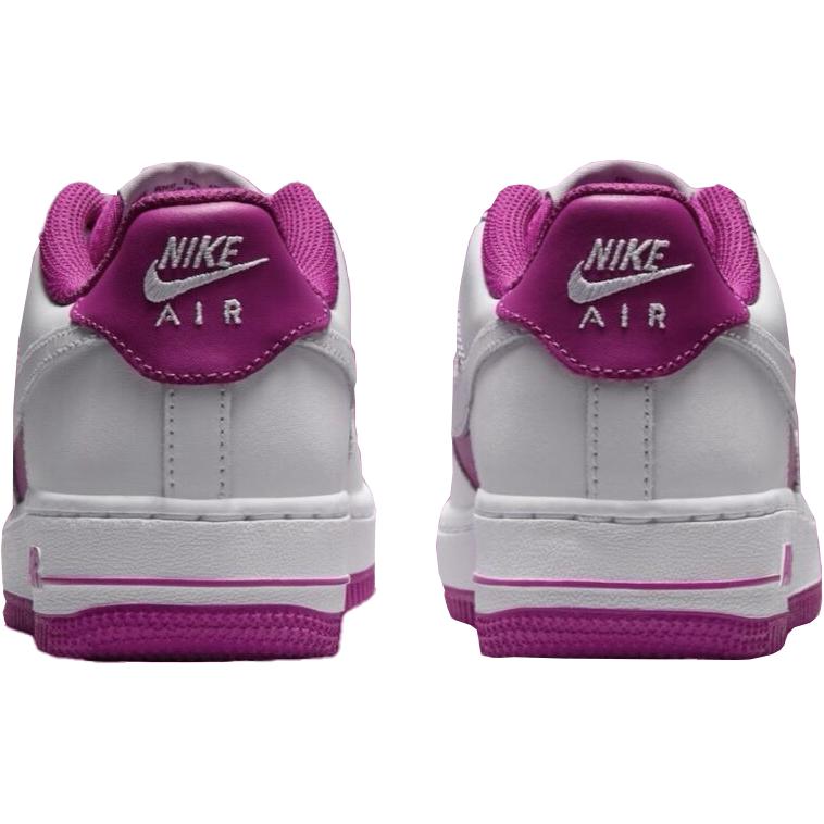 Nike Air Force 1 Low GS Hot Fuchsia Kids Sneakers Purple White HV0938-100