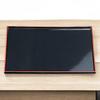 Fabric Tray In Black or Lacquerware Made In Japan J-kitchens 3-Shaku (Tray) Red, Non-Slip, 39cm, (ABS Resin),