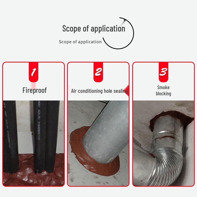 XA Organic Fireproof Sealing Mud
