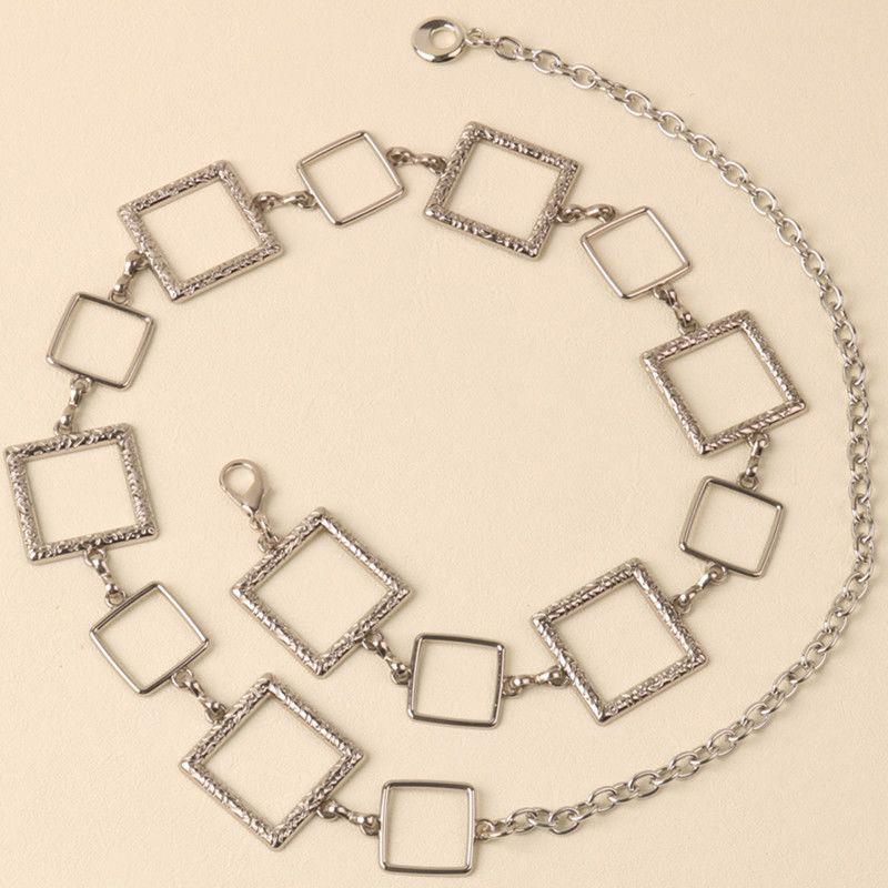 Bohemian Ethnic High-End Metal Waist Chain Belt for Women - Retro, Versatile Fashion Accessory