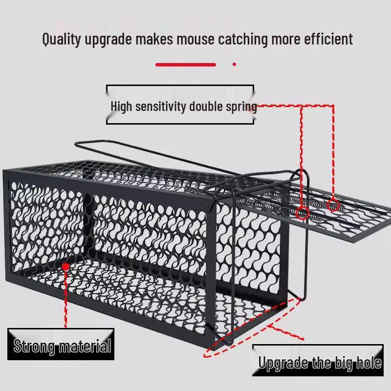 Automatic Mouse Trap & Rodent Repellent for Home - Humane Mice/Rat Solution