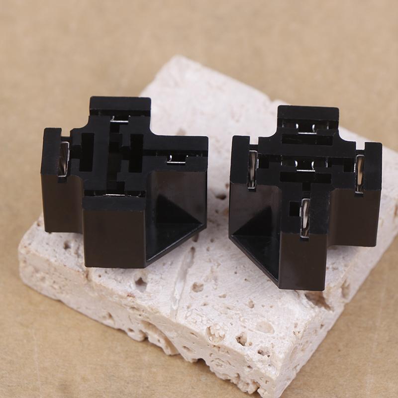 Auto Auto 40A 4/5 Pin Spdt Relais Sockel Stecker Adapter Auto Pcb Platinenmontage Basis Halter mit 6,3 mm Anschlüssen