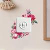 Rose Universal Switch & Socket Wall Decoration Sticker