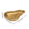 Banana Tray Gilded Shaped Textured for Coffee Table, Entryway, Living Room
