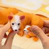 Slow Rebound Pulling Toys Fidget Corgi Dog Modeling New Squeeze Toys  Desktop Decoration