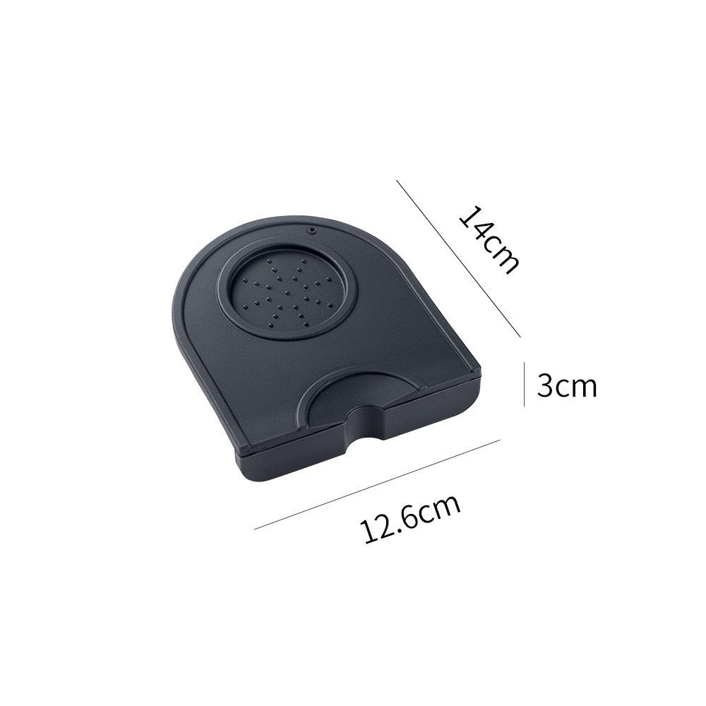 

Espresso Coffee Tamper Mat Station Non-Slip Silicone Corner Pad For 51mm 54mm 58mm Portafilter Home Barista Tools Accessories бежевый