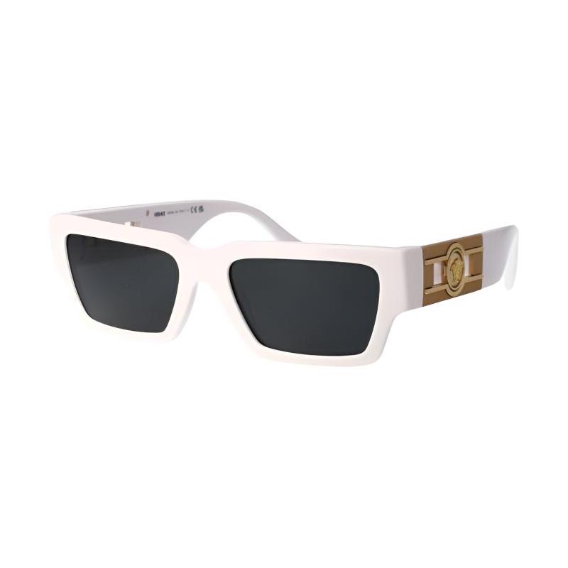 Versace Brand Logo Acetate Square Sunglasses Women's 314/87 30149005 0VE445931487-314/87 white 54
