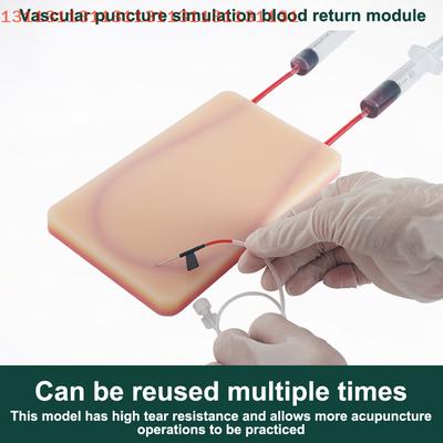 U-Shaped Vascular Intravenous Injection Practice Module Simulating Blood Vessel Return Medical Student Nurse Practice Puncture