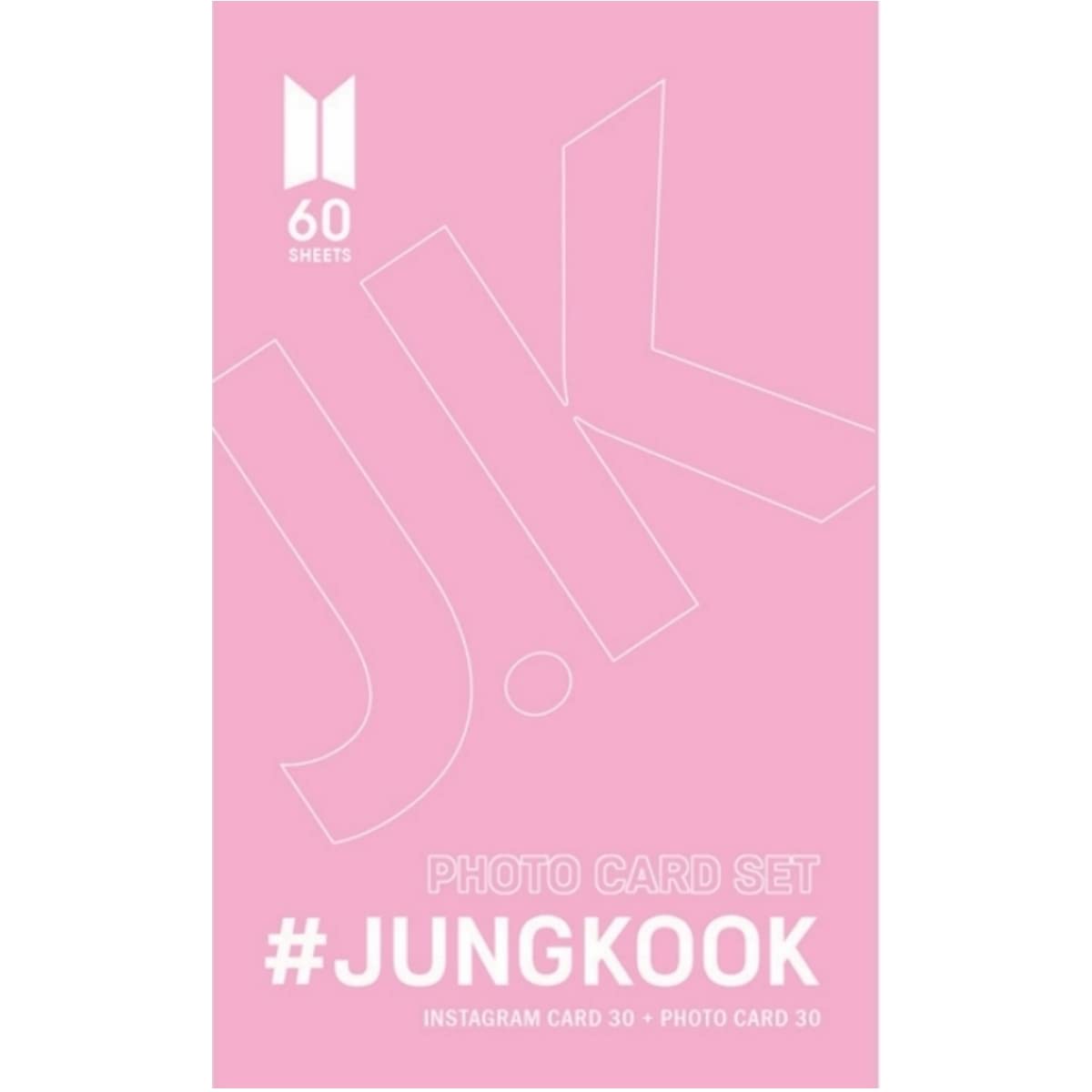 

Photocard Set Instagram Cards 30 Trading 60-piece [30 + Cards] (JUNGKOOK)