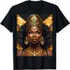 Black Queen Elegance Ebony American Woman T-Shirt