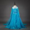 Halloween Foreign Trade Europe and America Children's Clothing Frozen Girls Dress Long Sleeve Princess Dress Girls Skirt