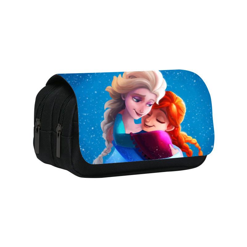 Frozen Ice Snow Queen Pencil Case With Large Capacity For School And Office Use