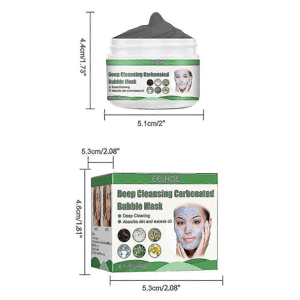 1/2pcs Deep Cleansing Carbonated Bubble Mask