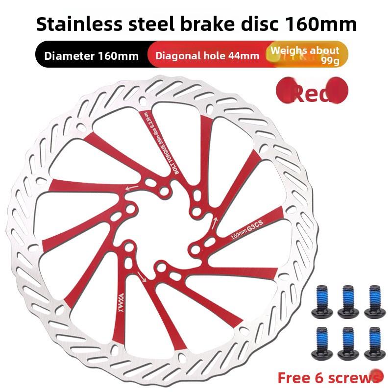 VXM MTB Oil Brake Disc 160 180 203mm Brake Pad Stainless Steel Design Hollow Out Heat Dissipation Customized Bicycle Accessories
