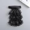 Court Detachable Lace Ruffle Fake Collar Layered Neck Collar Party Dress Decorative Neckwear Cosplay Props Accessory