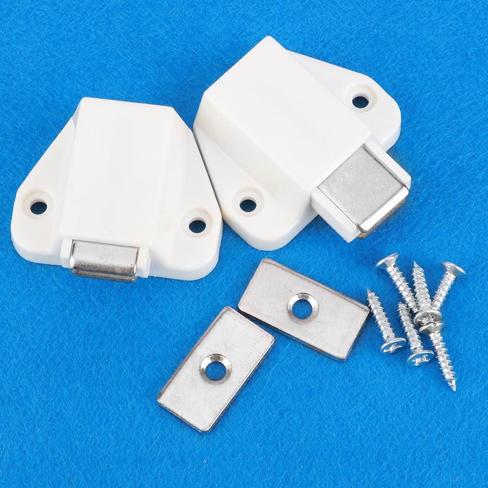 8pcs Strong Single Door Magnetic Catch Suction Latch for Home Furniture Cabinet Cupboard