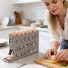 New Refrigerator Egg Rack, Automatic Rolling Egg Dispenser, Space-saving Refrigerator Egg Storage Box, Can Hold  30 Eggs.
