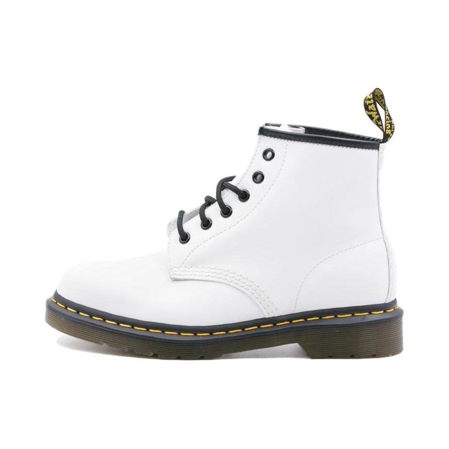 Dr. Martens 101 Ankle Boots Unisex Boots White 26366100