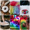 24 Colors 10g Fabric DIY Tie Dye Powder Color Change Free Cooking Color Dye For Fabric Bag Clothes Suit Dye Fabric Decorating