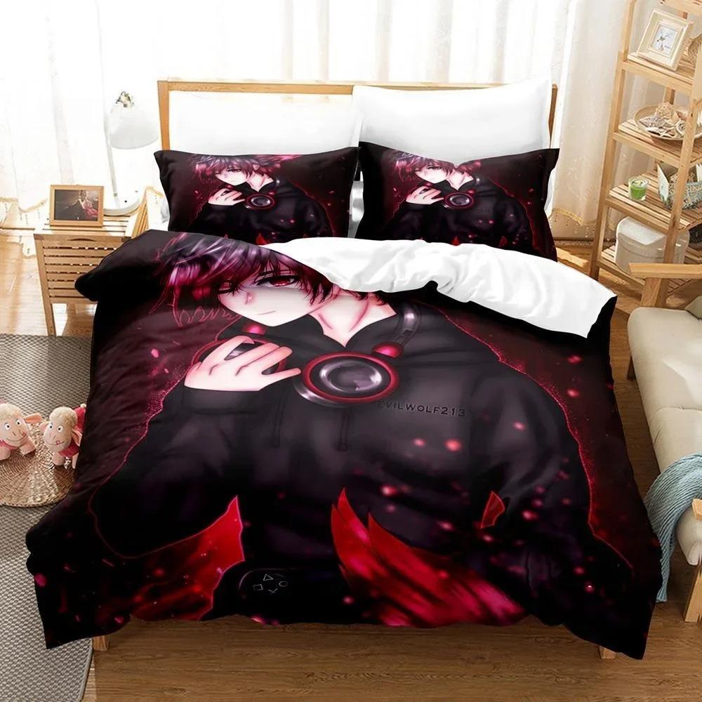 New 3D Printing Anime Musician Tfmjonny Bedding Set Single Twin Full Queen King Size Bed Set Adult Kid Bedroom Duvetcover Sets