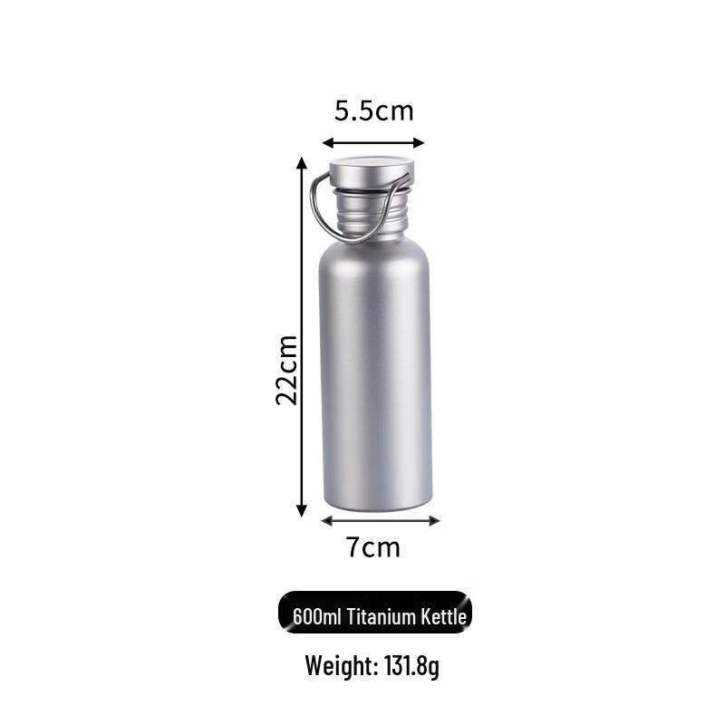 Junkaiwei Pure Titanium Outdoor Water Bottle