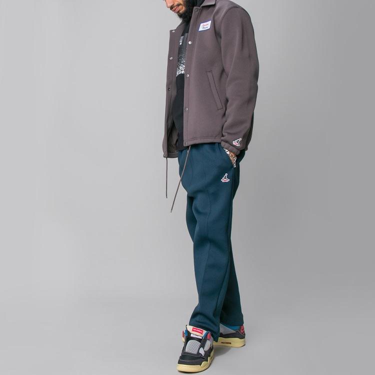 Air Jordan x Union LA Coaches Jacket Ironstone Men Outerwear Grey DB8260-041