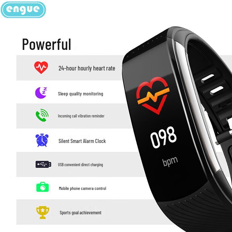 EG-T5 Smart Fitness Tracker Bracelet (CN version)