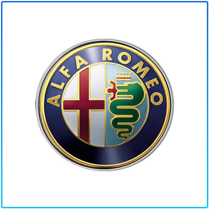 Für Alfa Romeo 147 159 156 Giulietta Giulia Mito Spider Alpha NKopfstütze 4 Stück 60MM Auto Radnabenkappe Auto Zubehör