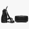 Genuine Leather Women Backpacks Diamond Quilted Daypack Fashion Lock Travelling Commuting Outdoor Backpack Soft Cowhide Backpacks