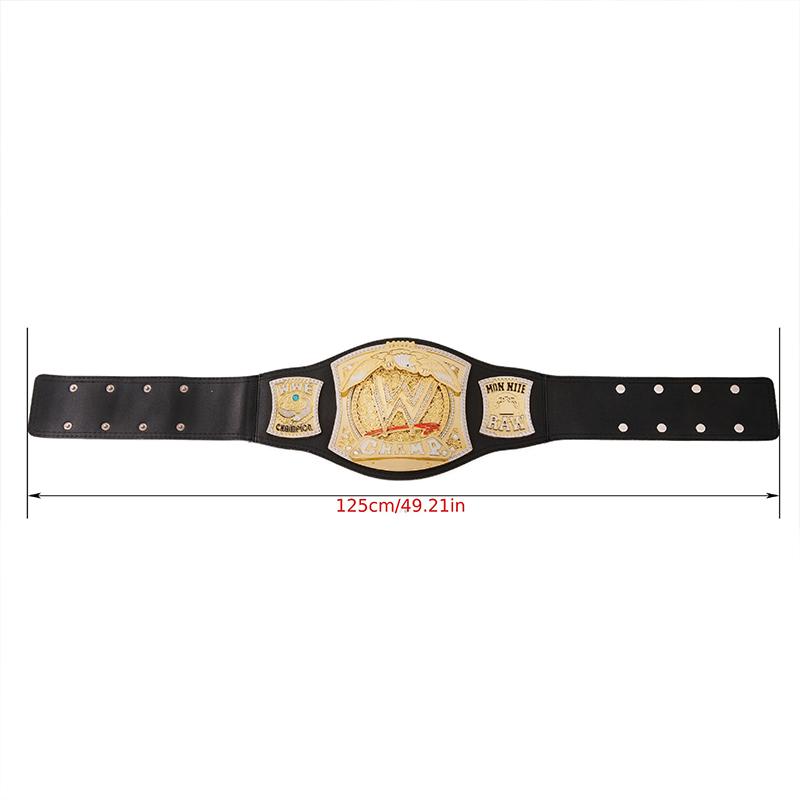 Gold Belt Model Wrestler Gladiator Electroplated Gold Belt Double Match Sambo Martial Arts Boxing Competition King Model
