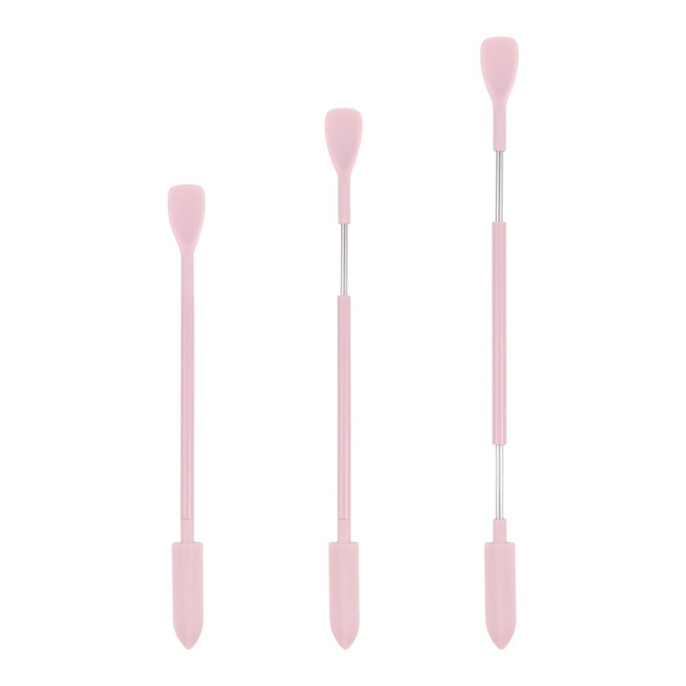 Digging Spoon Makeup Brushes Deep Bottle Scraper Silicone Telescopic Spatula Cosmetics Spoon