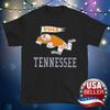 Tennessee Volunteers BLACK T-shirt Short Sleeve All Sizes S To 5Xl JJ4690