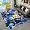 Kpop Felix Stray Kids Music star Carpet Rug for Playroom Bedroom Living Room Sofa Home Decor,kid Area Rug Non-slip Floor Mat