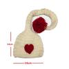 Handmade Knitted Long Tailed Hat 1pc Newborn Baby Four Seasons Milky White Baby Photo Shoot Children Photography Studio Props
