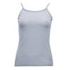 Kvinner O-hals Sommervest Ermeløs Sexy Basic T-skjorte Ribbete Tank Casual Topper