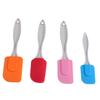 Silicone Spatula with Transparent Handle for Baking and Mixing