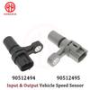 New Input & Output Vehicle Speed Sensor For Opel / Vauxhall Astra H G Corsa B C D Vectra B Zafira A Tigra  OEM 90512494,90512495