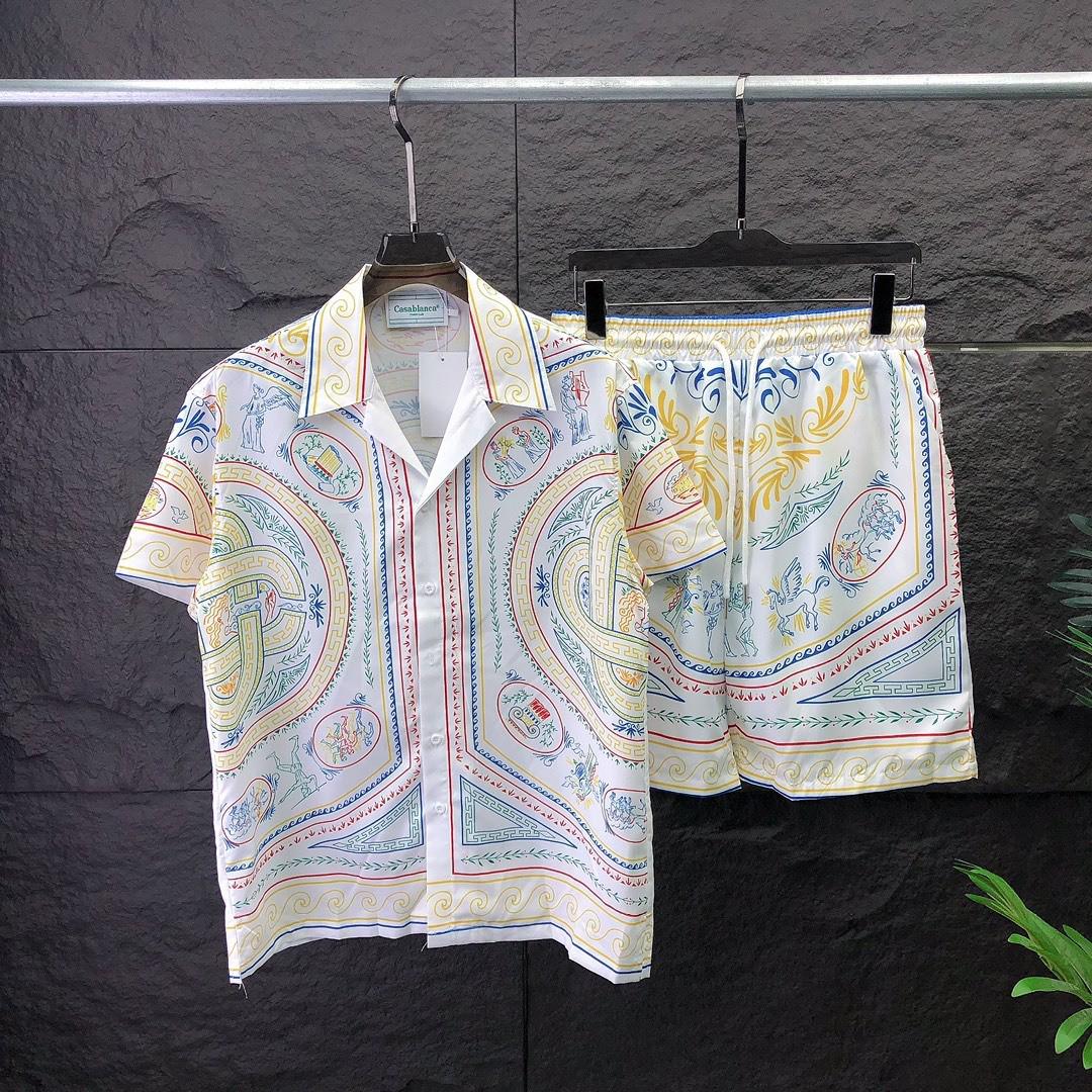 

Унисекс Гавайская рубашка с коротким рукавом в европейском стиле, В наличии Large