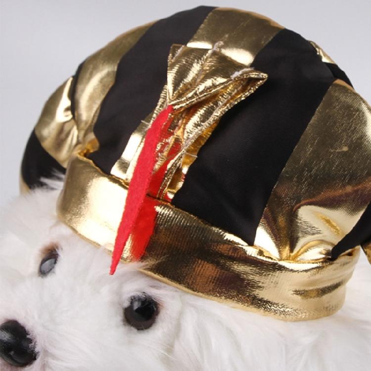 Halloween Dog Pharaoh Costume Necktie Outfit Realistic Necktie For Large Dog Cosplay Costume