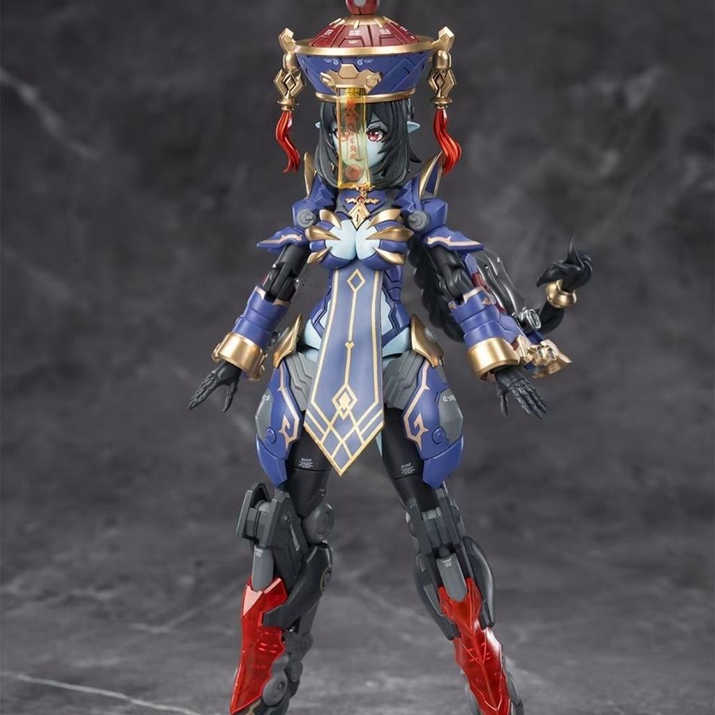 En Stock Figura Original Hemoxian Figuras Jiulian Reverberación De Medta Figura de Colección Modelo de Ensamblaje 1/12 Chica Zombie