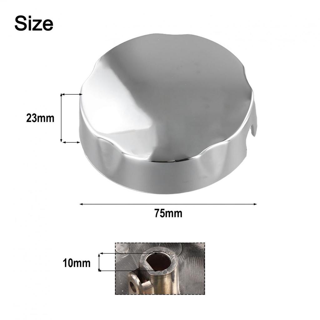 Convenient Installation Bathtub Control Knob with Chrome Plated Overflow Cover