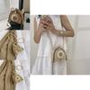 Fashionable Woven Shell Crossbody Bag Chic And Stylish Accessory For Everyday Use